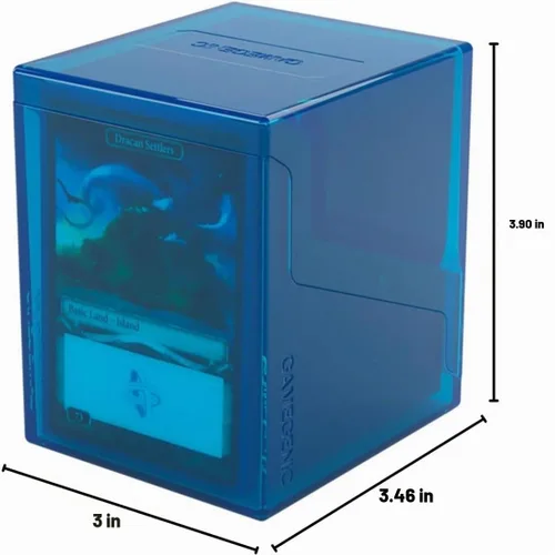 Vista 3 de Gamegenic Bastion 100+ XL Deck Box - Compacta, segura y perfectamente organizada para tus tarjetas intercambiables. Protege de forma segura más