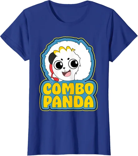 Vista 58 de Ryan's World Arctic Adventures Combo Panda Camiseta, Azul / Patchwork, S Azul Marino