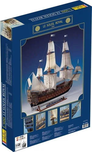 Vista 2 de Kit de construcción de modelo de barco real Heller Soleil