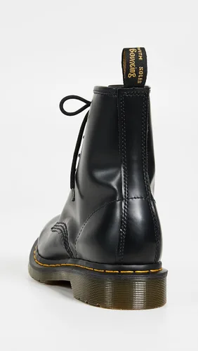 Vista 4 de Botas de cuero con cordones para mujer de Dr. Martens