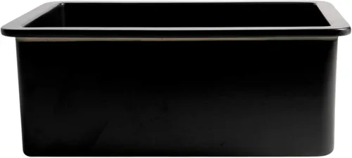 Vista 11 de ALFI brand ABF2718UD-BM - Fregadero de cocina, negro mate