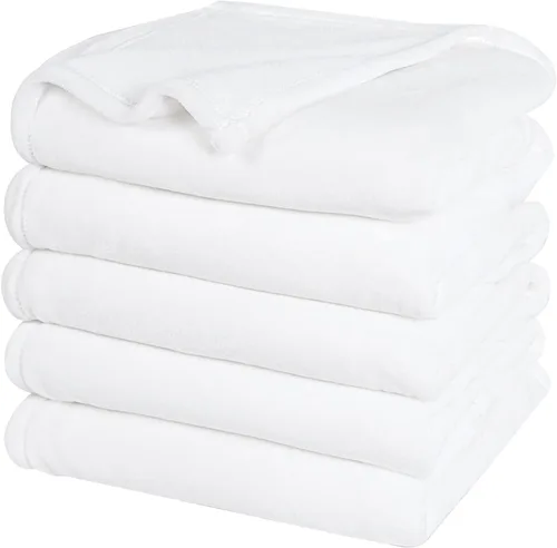 Vista 61 de PHF - Manta de forro polar, tamaño King, 120 x 4.23 – 10.58 oz, ligera, cálida, color beige