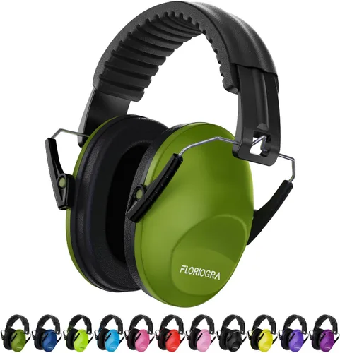Vista 16 de Floriogra Auriculares con cancelación de ruido para niños/niños pequeños Azul