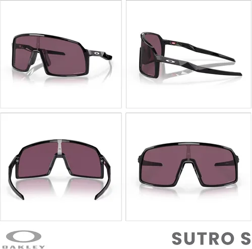 Vista 24 de Oakley Sutro OO9406 / OO9462 - Lentes de sol para hombre, kit de correa de accesorios, bolsa de microfibra