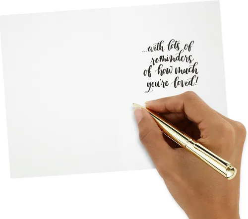 Vista 6 de Hallmark Surtido de tarjetas religiosas para el día de San Valentín, «Blessed» (6 tarjetas para el día de San Valentín con sobres)