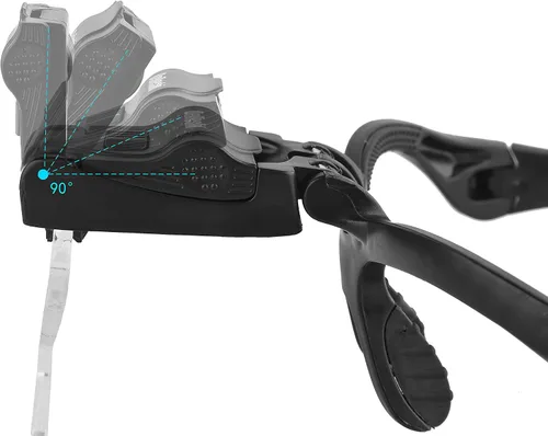 Vista 6 de visor con 5 lentes de aumento con 2 LED, lupa de joyero profesional, soporte de luz y vincha intercambiables The 5 lenses can be replaced. ，Loupe