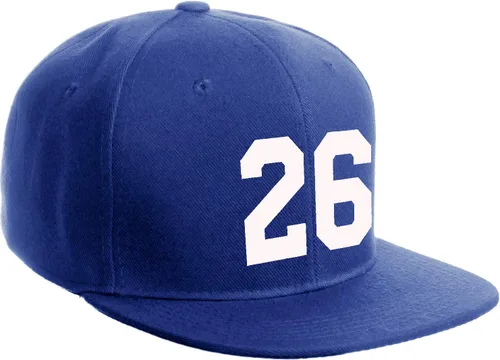 Vista 206 de Número de equipo modificado para requisitos particulares del jugador del color del sombrero del Snapback de la visera plana clásica de la visera