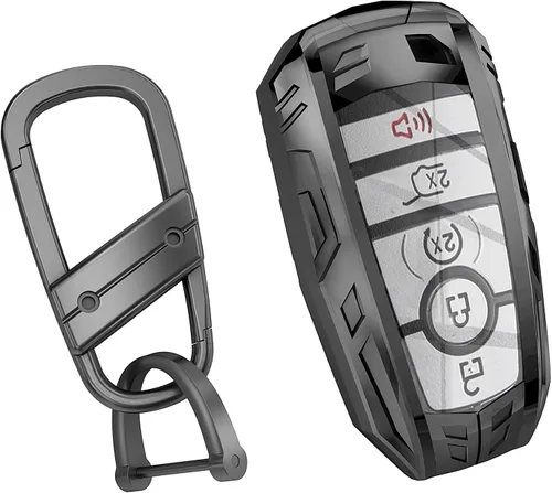 Vista 19 de Funda para Llavero Audi, Llavero, Protección de Aleación de Zinc Funda para Llave de Automóvil para A3 A4 A5 A6 Q7 Q5 TTS SQ5 R8 RS4 RS5 S5