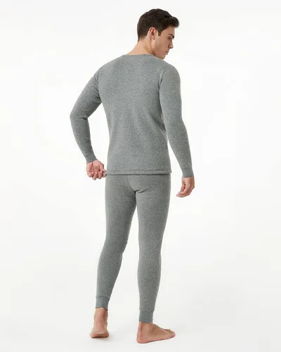 Vista 3 de LAPASA Men's Ultra Heavyweight Thermal Underwear Set Extreme Cold Weather Base Layer Top Bottom Fleece Lined Long Johns M63