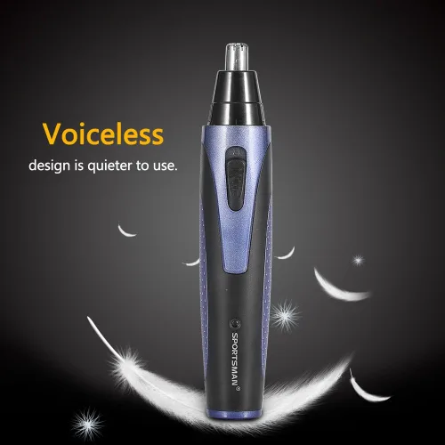 Vista 2 de Sonew Kit de recortadora eléctrica, juego de afeitadora facial eléctrica recargable automática de cejas de oído