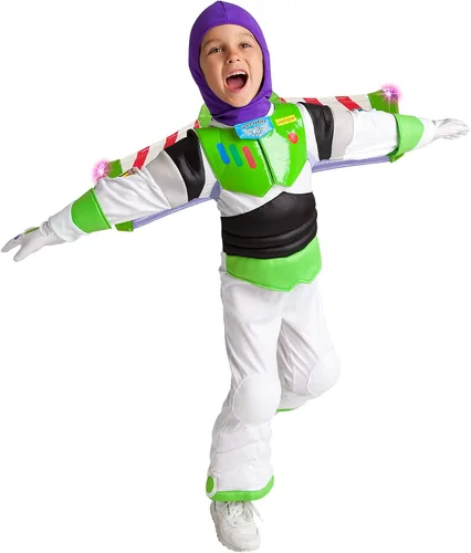 Vista 2 de Disney Pixar Disfraz iluminado de Buzz Lightyear para niños - Toy Story