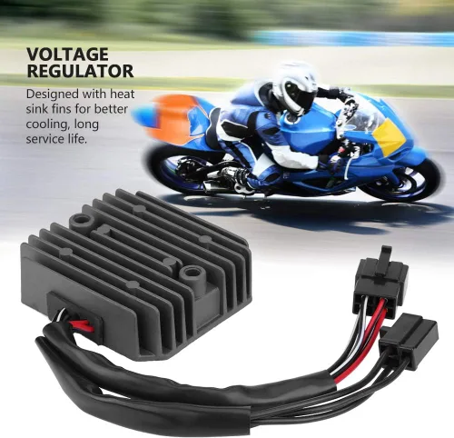 Vista 2 de KIMISS Regulador de Voltaje de Motocicleta Rectificador para Super Magna VF750 C Steed 400 VT600 Shadow