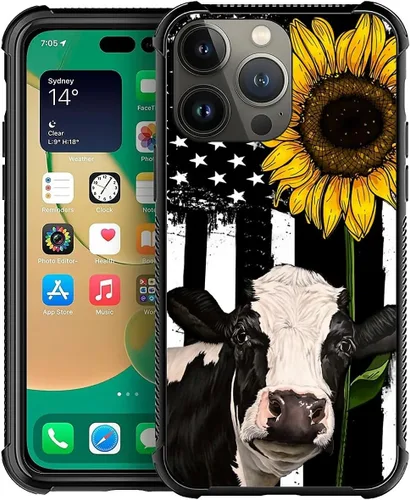 Vista 48 de Funda compatible con iPhone 13 Mini, diseño de elefantes africanos, a prueba de golpes, antiarañazos, carcasa trasera de policarbonato duro