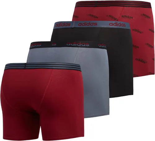 Vista 5 de adidas - Calzoncillos bóxer de algodón elástico 4
