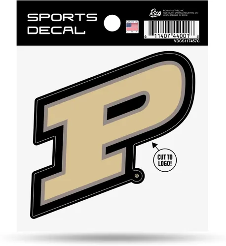 Vista 74 de Rico Industries NCAA - Calcomanía unisex para adultos con logotipo primario 4 x 4