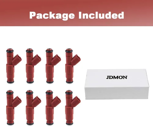 Vista 7 de JDMON Compatible con inyectores de combustible Dodge Ram 1500 2500 3500 Van Pickup Dakota Durango 3.9L 5.2L 5.9L 2000-2003 Reemplazar 0280155934
