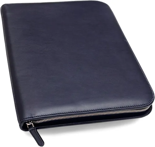 Vista 11 de Maruse italiano portadocumentos de piel – fabricado en Italia, Negro