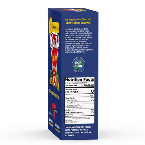 Vista 7 de Spike All Natural Seasoning - Caja de 9 onzas sin sal