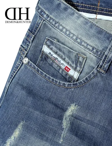 Vista 3 de DemonHunter 808B Series - Jeans ajustados para hombre