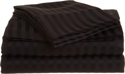 Vista 13 de Juego de sábanas RRRlinen para cama ajustable de 800 hilos, 4 piezas, juego de sábanas de 100% algodón, bolsillo profundo, 21 pulgadas