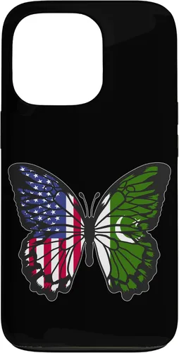 Vista 10 de Pakistani Roots USA Pakistan Mix Butterfly Pakistan Heritage Case for iPhone 17