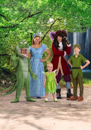 Vista 2 de Disfraz de Peter Pan de Disney para niños Multicolor