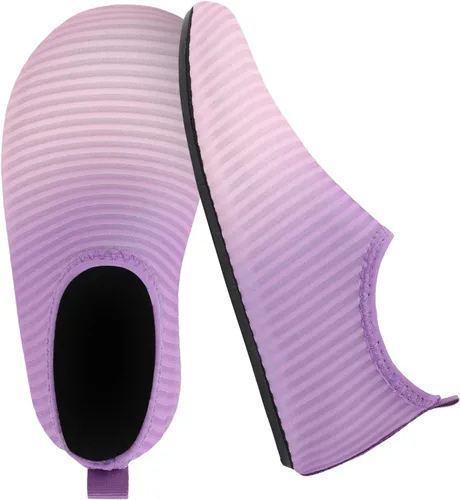 Vista 3 de Joinfree - Zapatos acuáticos de natación para niños y niñas, calcetines acuáticos de secado rápido, zapatos con sensación de pies descalzos