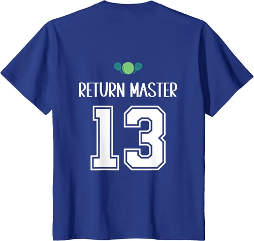 Vista 41 de Camiseta divertida del grupo de tenis de pádel para el equipo de pádel