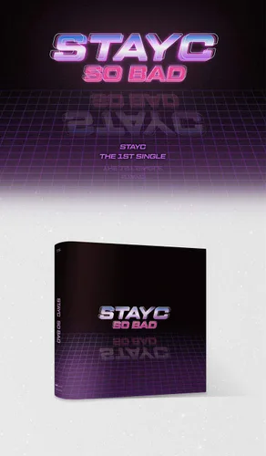 Vista 2 de STAYC STAR TO A YOUNG CULTURE 1er álbum individual. 1ea CD+72p libro de fotos+2ea tarjeta de fotos+1ea postal+1ea foto especial de 4 cortes+1ea