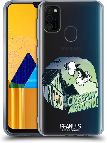 Vista 169 de Head Case Designs Funda de gel Spooktacular con licencia oficial de Peanuts Linus y Snoopy [protección de grado militar] compatible con Google Pixel