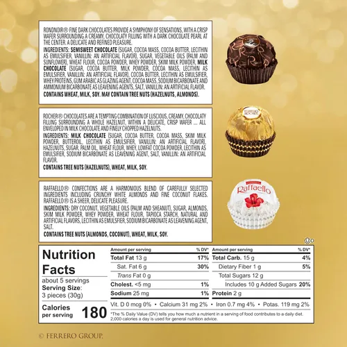 Vista 2 de Ferrero Collection - Caja de regalo surtida de dulces de chocolate, 16