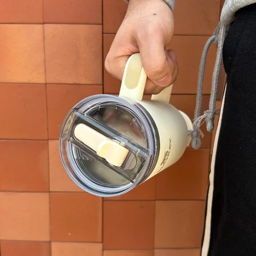 Vista 5 de 2 tapas con popote desmontable para Stanley Quencher ProTour de 40 onzas, tapa 100% a prueba de fugas para accesorios de vasos Stanely de 40 onzas