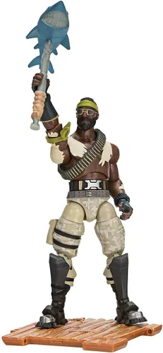Vista 7 de Jazwares Fortnite Solo Mode Core Raptor - Paquete de figuras de bandolier