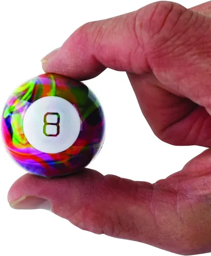 Vista 3 de World's Smallest Magic 8 Ball Tie Dye, multicolor, modelo: 5140