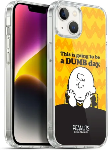 Vista 65 de Head Case Designs Funda de gel suave con licencia oficial de Peanuts Autumn Charlie Brown compatible con Apple iPhone 7 Plus/iPhone 8 Plus