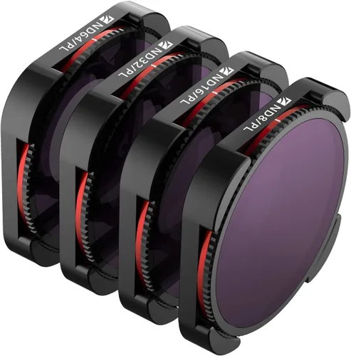 Vista 3 de Freewell ND1000 Filtros de lente de cámara de densidad netural para fotografía de larga exposición compatibles con Hero13, Hero12, Hero11, Hero11