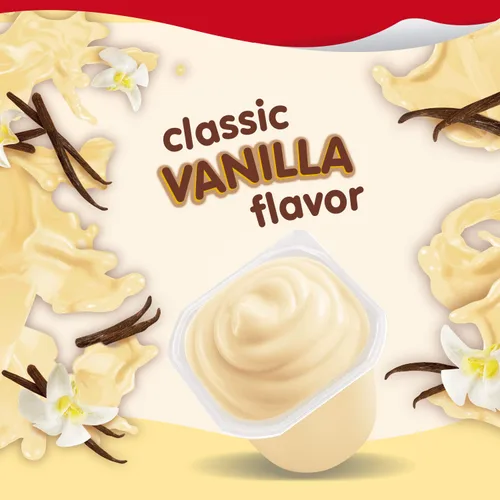 Vista 56 de Snack Pack Tazas de pudín con sabor a pastel de crema de plátano, 3.25 onzas, 4 unidades (paquete de 12)