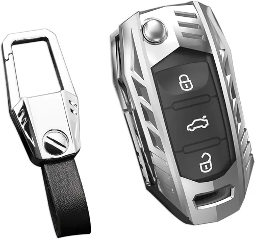 Vista 85 de Funda para Llavero Audi, Llavero, Protección de Aleación de Zinc Funda para Llave de Automóvil para A3 A4 A5 A6 Q7 Q5 TTS SQ5 R8 RS4 RS5 S5