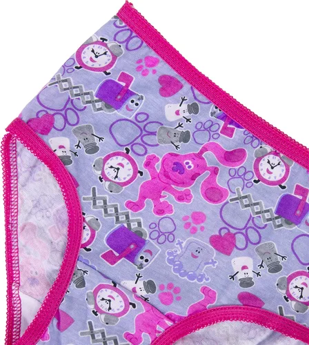 Vista 5 de Blue's Clues & You! Girls' Tienda Exclusive 10pk of 100% Combed Cotton Underwear, Sizes 18m, 23 and 4t