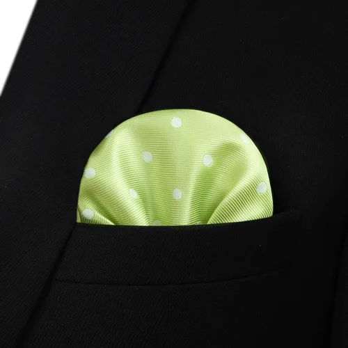 Vista 144 de HISDERN Pajaritas para hombre, diseño de lunares, corbatín y bolsillo cuadrado, clásico, esmoquin de negocios, boda, pajaritas, pañuelo