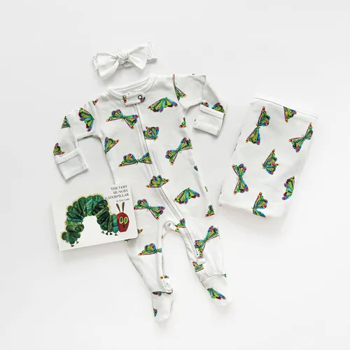 Vista 4 de L'ovedbaby Mameluco Unisex para bebé de algodón orgánico con cremallera de 2 vías