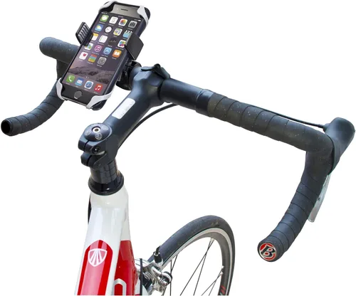 Vista 4 de Xventure Mi-T Grip - Soporte universal para manillar de bicicleta para teléfonos inteligentes iPhone X 8 Plus 7 SE 6s 6 5S 5 Samsung Galaxy S9 S8 S7