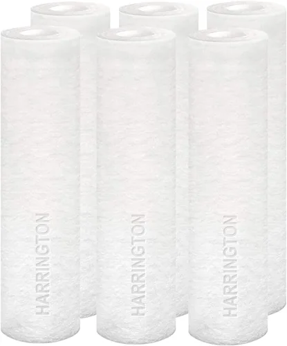 Vista 7 de Harrington HVV1-10N Cartucho de repuesto de filtro de agua de sedimentos prémium de 1 micrón, 10 x 2.5 pulgadas, fabricado en Estados Unidos