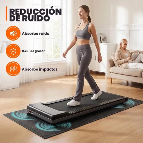 Vista 4 de Stepwaver Alfombrilla de caminata para alfombras, caminadora para suelos