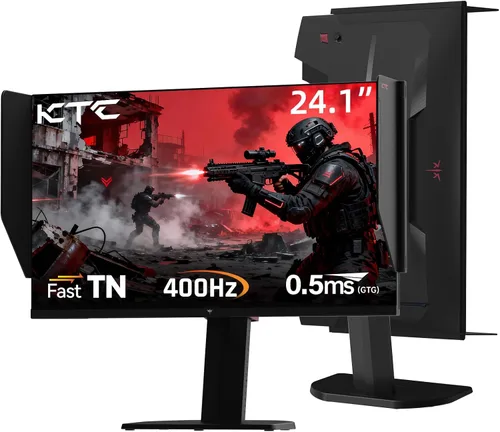Vista 11 de KTC Monitor de computadora para juegos de 24 pulgadas 144Hz, panel FHD IPS