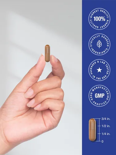 Vista 7 de Horbäach Suplemento PQQ de 40 mg 120 cápsulas Máxima fuerza Suplemento sin OMG y sin gluten Sal disódica de pirroloquinolina quinona