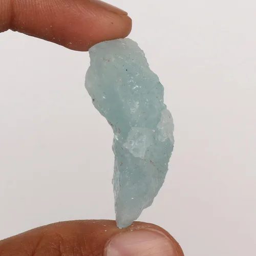 Vista 2 de GEMHUB 71.6 CT Cristal curativo Aqua Sky Aguamarina Piedras preciosas ásperas curativas sueltas para yoga, meditación, limpieza de aura