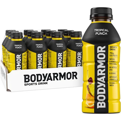 Vista 12 de BODYARMOR - Bebida deportiva, baya negra, sabores naturales con vitaminas, electrolitos ricos en potasio, perfecta para deportistas, 16 onzas