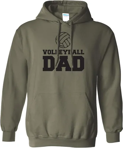 Vista 7 de zerogravitee Sudadera con capucha para papá de voleibol en 9