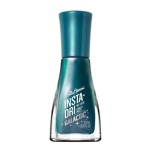 Vista 27 de Sally Hansen Insta-Dri Holo-Glow Esmalte de uñas de secado rápido, duración prolongada, brillo sin vetas Semi-opaco, con destellos 102 Lila